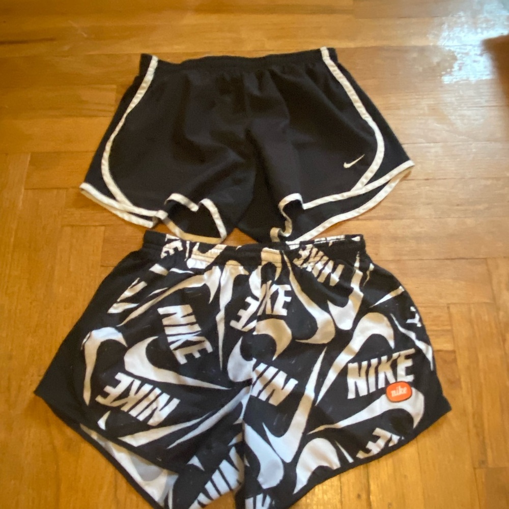 Two Nike shorts
